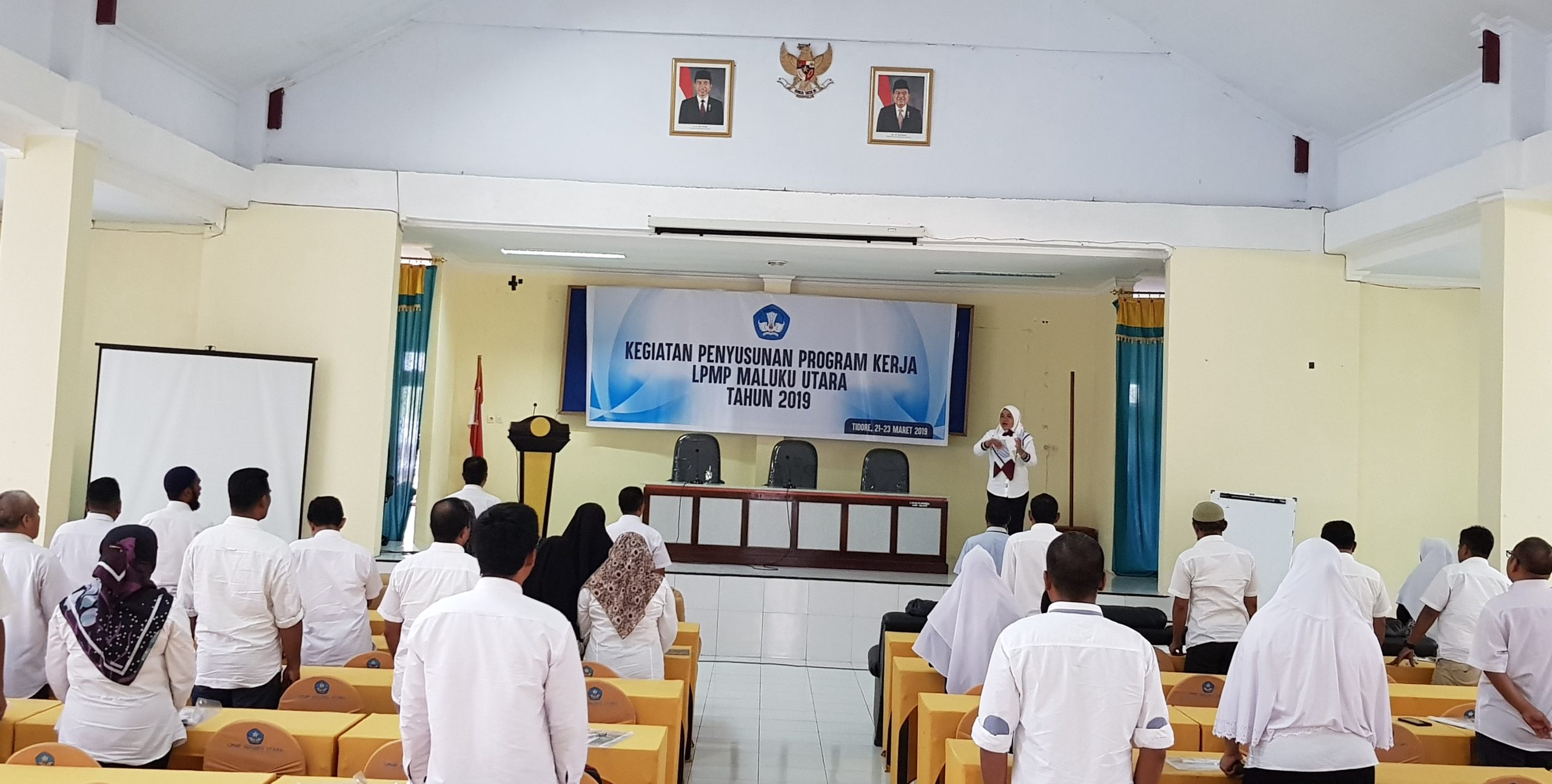 KEGIATAN PENYUSUNAN PROGRAM KERJA LPMP MALUKU UTARA TAHUN 2019