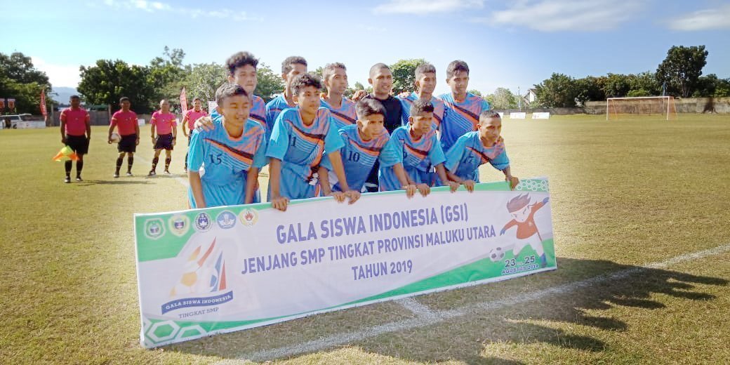 SMP KOTA TERNATE JUARA SATU GALA SISWA TINGKAT PROVINSI MALUKU UTARA TAHUN 2019