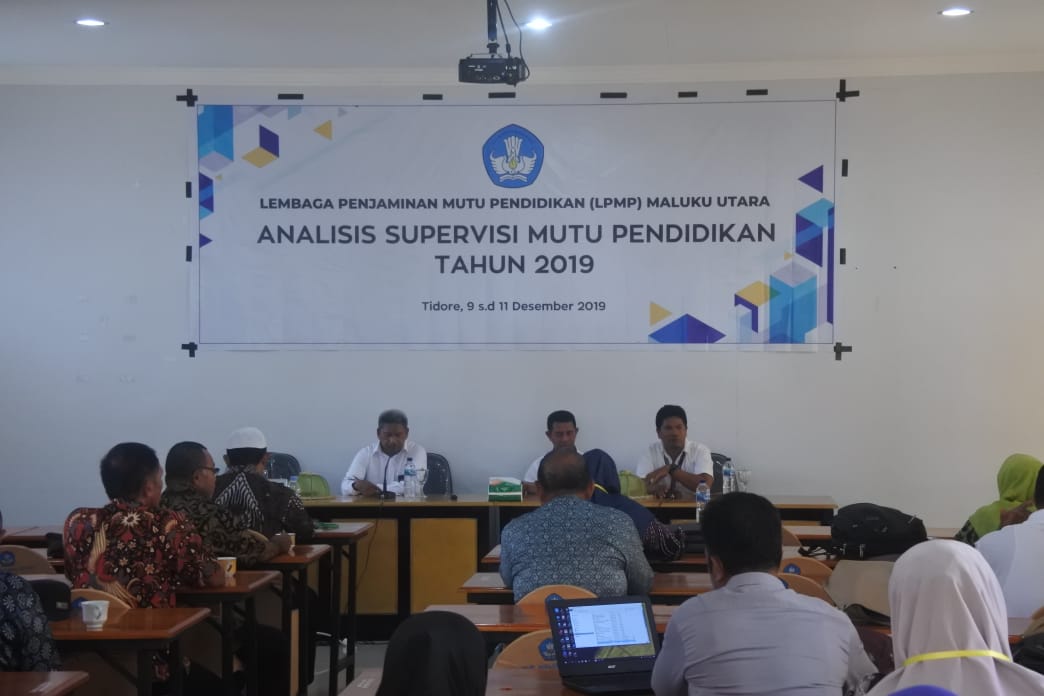 LPMP MALUKU UTARA MELAKSANAKAN  KEGIATAN ANALISIS SUPERVISI MUTU PENDIDIKAN TAHUN 2019