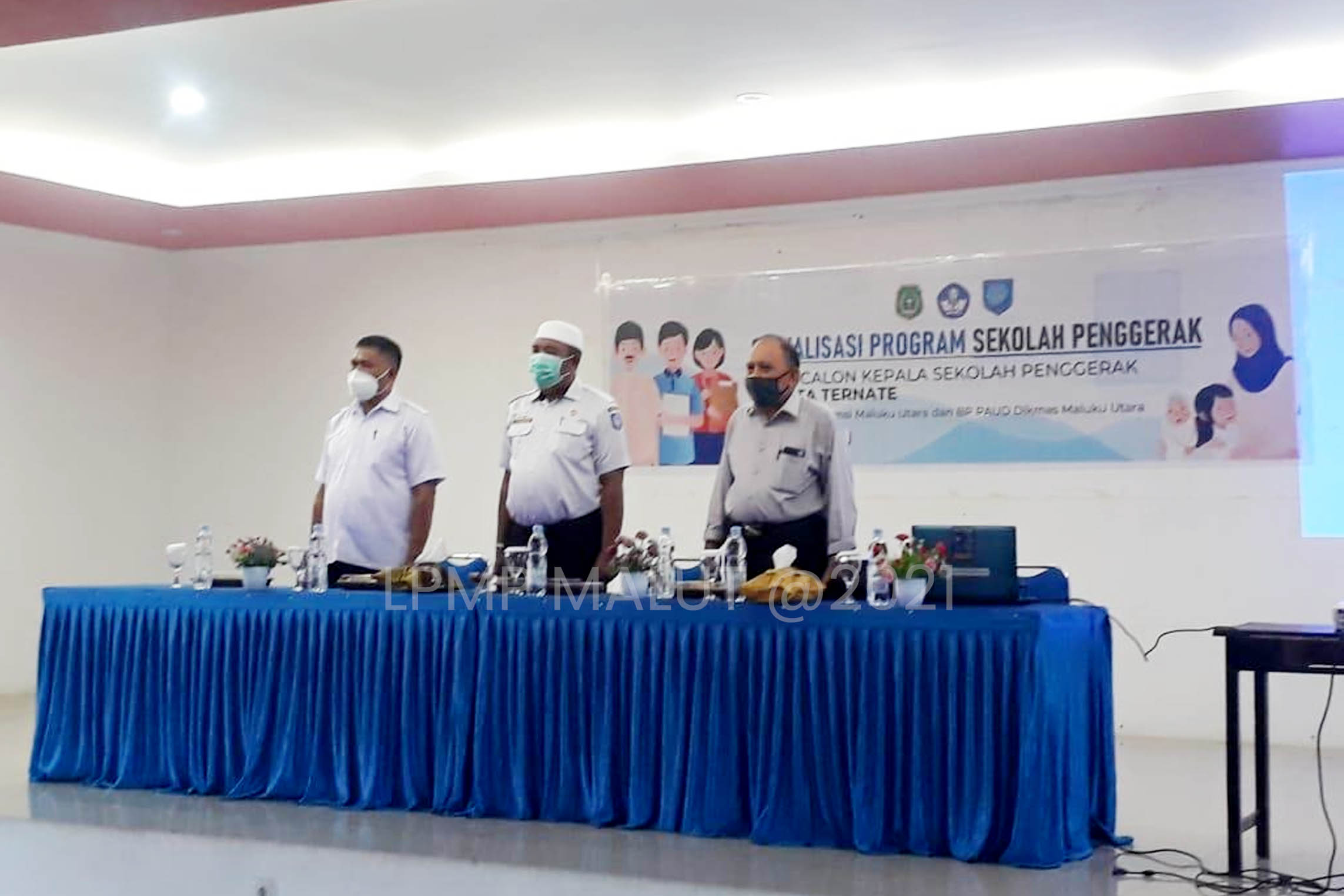 SOSIALISASI PROGRAM SEKOLAH PENGGERAK DI TIGA KABUPATEN/KOTA SE PROVINSI MALUKU UTARA