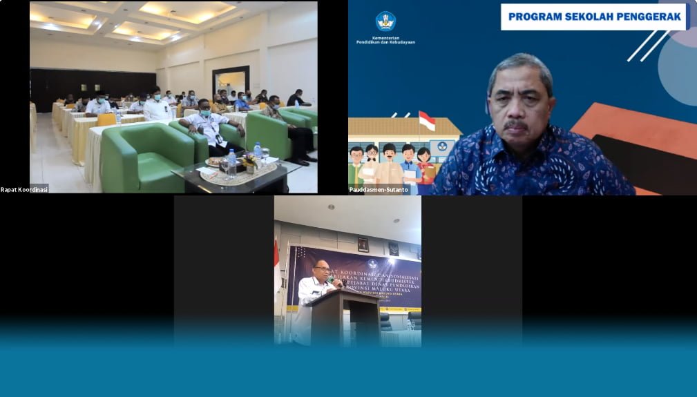 LPMP Malut Laksanakan Rakor dan Sosialisasi Kebijakan Kemdikbudristek