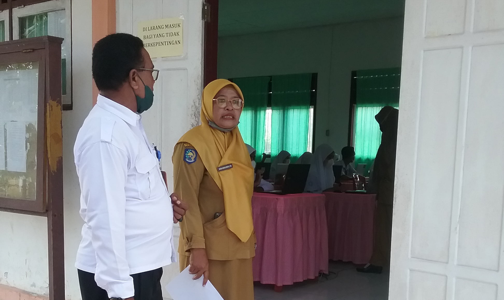 LPMP MALUT MELAKUKAN PEMANTAUAN ANBK DI KAB/KOTA SE PROVINSI MALUKU UTARA