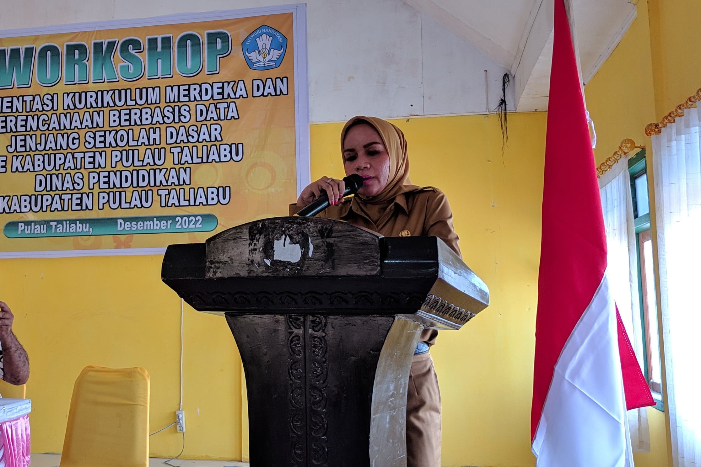 KOLABORASI DINAS PENDIDIKAN KABUPATEN PULAU TALIABU DAN BPMP PROVINSI MALUKU UTARA UNTUK PROGRAM PRIORITAS KEMENTERIAN PENDIDIKAN