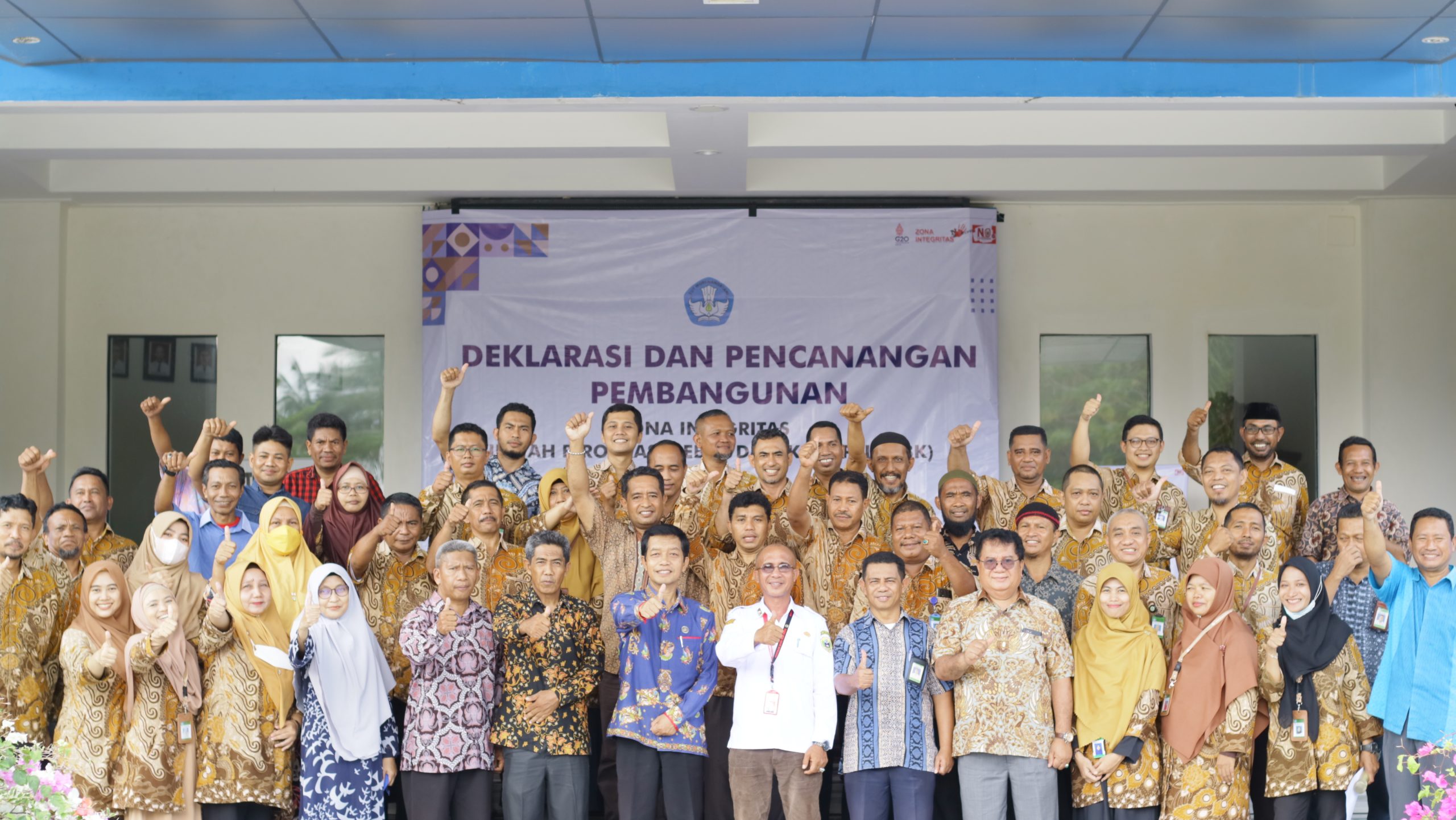 BPMP PROVINSI MALUKU UTARA DEKLARASI DAN PENCANANGAN ZI WBK/ WBBM
