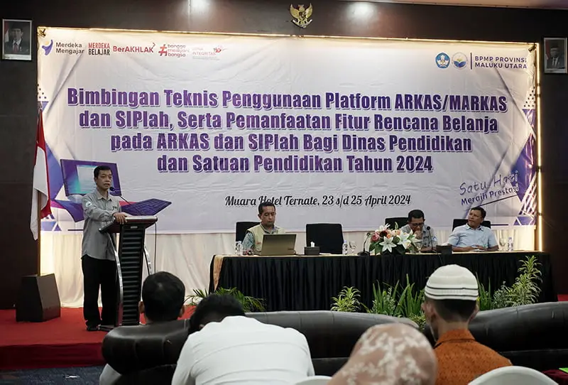 BPMP Malut Gelar Bimtek ARKAS/Markas dan SIPLah untuk Mendorong Inovasi Pendidikan
