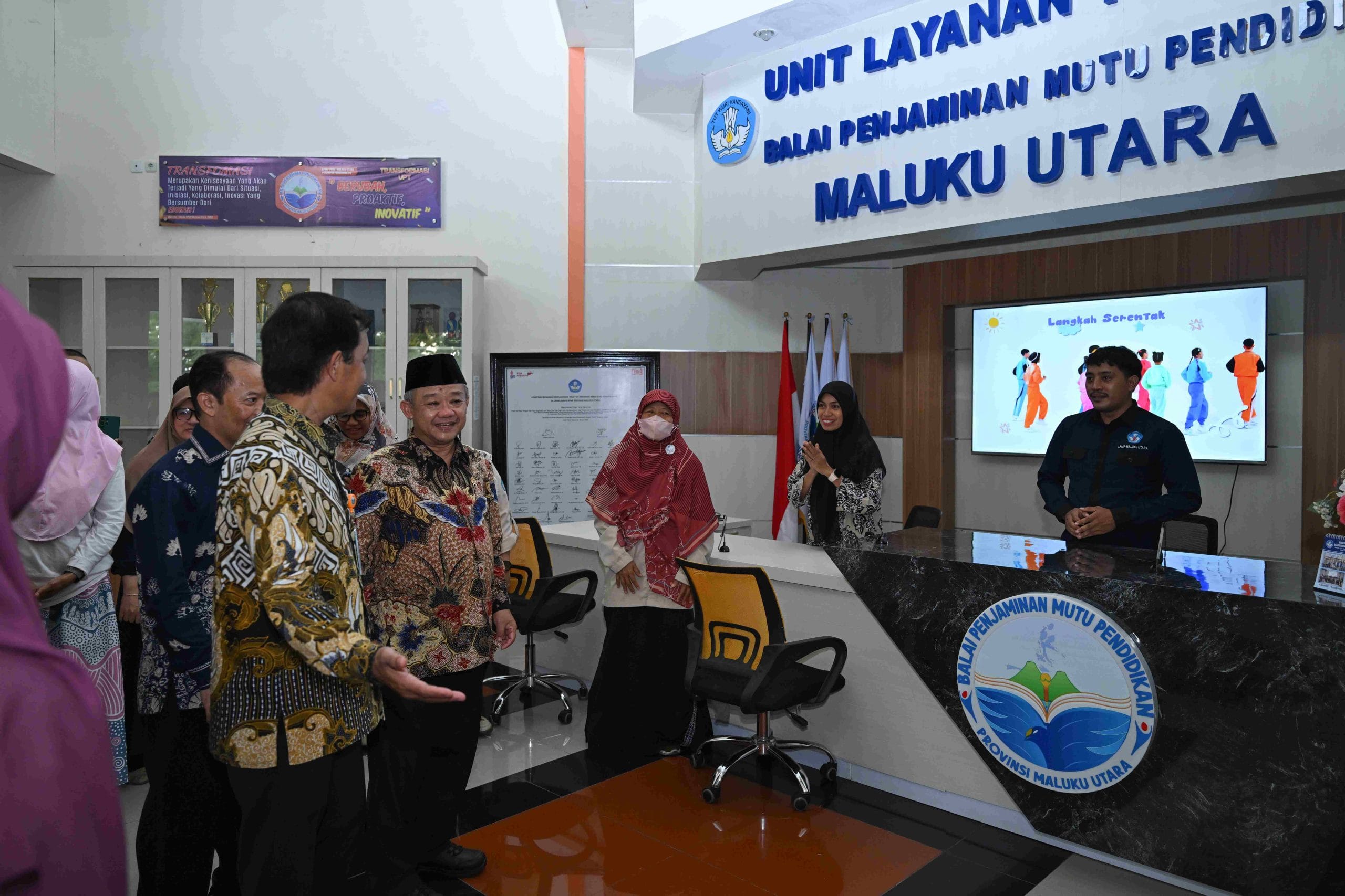 Mendikdasmen Prof. Abdul Mu’ti Melakukan Kunjungan Kerja di Provinsi Maluku Utara